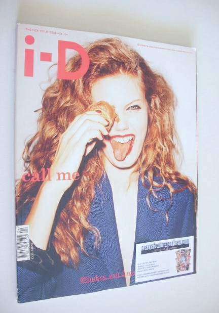 i-D magazine - Lindsey Wixson cover (Pre-Fall 2011 - Issue 314)