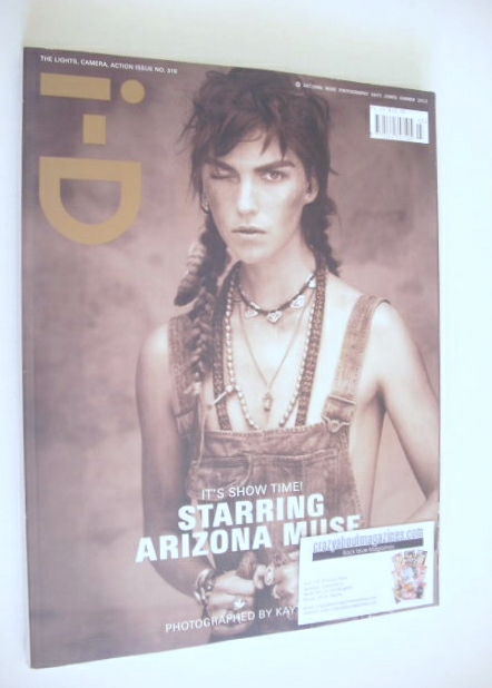 i-D magazine - Arizona Muse cover (Summer 2012 - Issue 319)