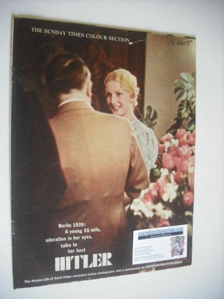 <!--1962-02-18-->The Sunday Times Colour Section magazine - Hitler cover (1