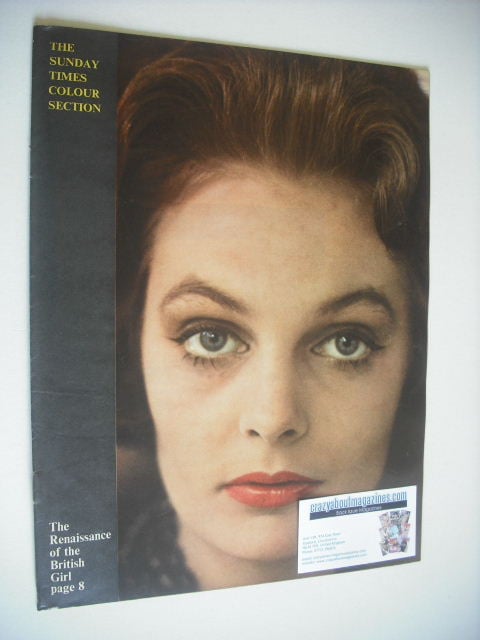 The Sunday Times Colour Section magazine - The Renaissance of the British Girl cover (4 March 1962)