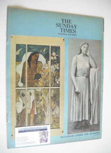 <!--1962-03-18-->The Sunday Times Colour Section magazine - Maugham Under T
