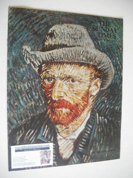 The Sunday Times Colour Section magazine - Vincent Van Gogh cover (15 April 1962)