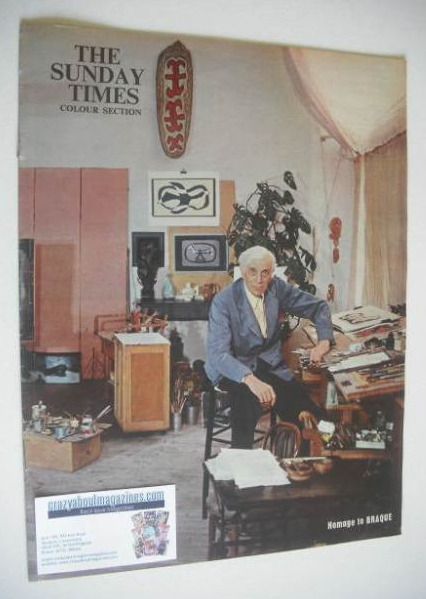 <!--1962-05-13-->The Sunday Times Colour Section magazine - George Braque c