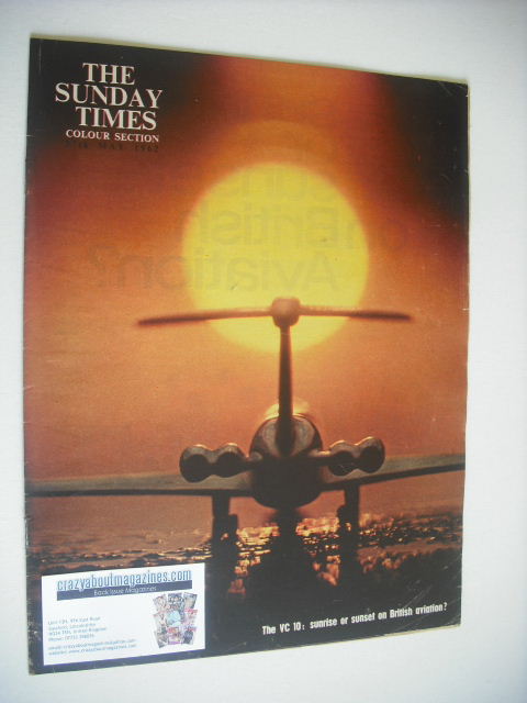 <!--1962-05-27-->The Sunday Times Colour Section magazine - The VC 10 cover