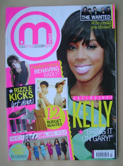 MIZZ magazine - Kelly Rowland cover (27 October - 9 November 2011)