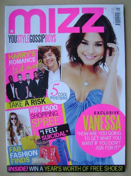 MIZZ magazine - Vanessa Hudgens cover (2-22 February 2012)