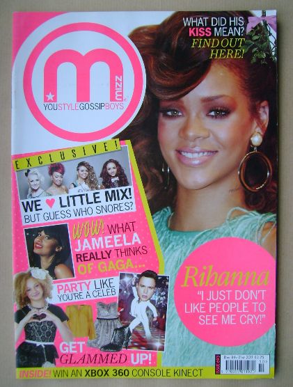 MIZZ magazine - Rihanna cover (8-21 December 2011)