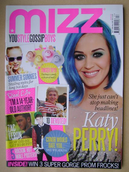 MIZZ magazine - Katy Perry cover (26 April - 16 May 2012)