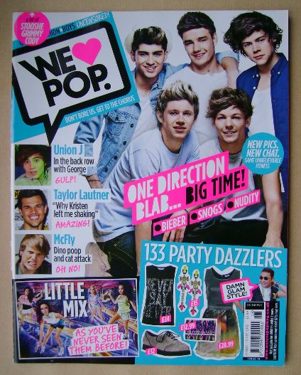 <!--2012-11-14-->We Love Pop magazine - One Direction cover (14 November - 