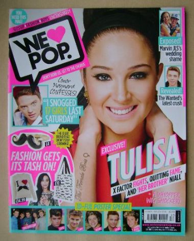<!--2012-10-17-->We Love Pop magazine - Tulisa Contostavlos cover (17 Octob