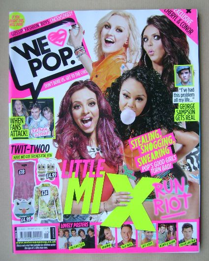 <!--2012-08-22-->We Love Pop magazine - Little Mix cover (22 August - 18 Se