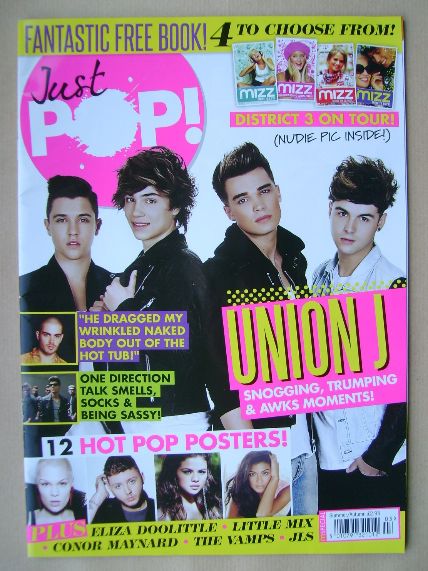 Just Pop magazine - Union J cover (Summer/Autumn 2013)