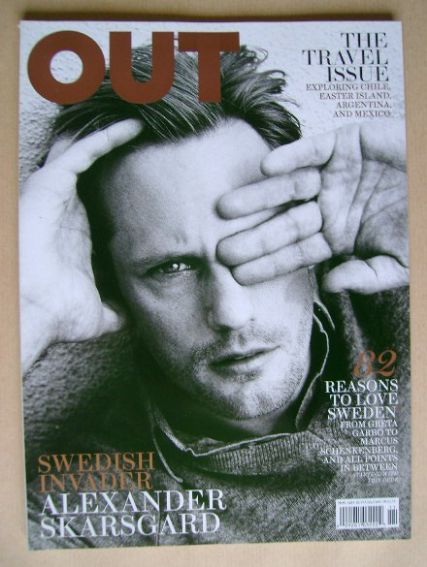 <!--2011-11-->Out magazine - Alexander Skarsgard (November 2011)
