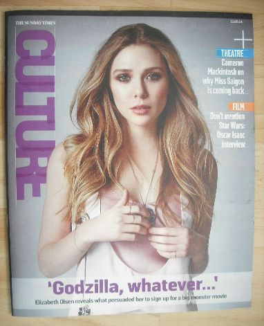 <!--2014-05-11-->Culture magazine - Elizabeth Olsen cover (11 May 2014)
