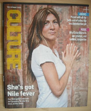 <!--2014-05-18-->Culture magazine - Eve Best cover (18 May 2014)