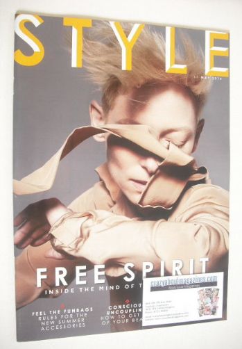 <!--2014-05-11-->Style magazine - Tilda Swinton cover (11 May 2014)