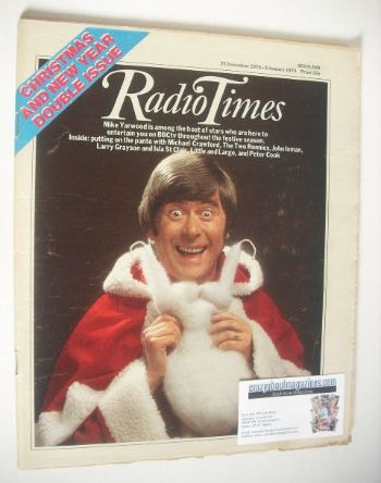 Radio Times magazine - Mike Yarwood cover (23 December 1978 - 5 January 1979)