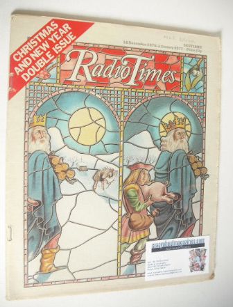 Radio Times magazine - Christmas & New Year Issue (18 December 1976 - 1 January 1977)