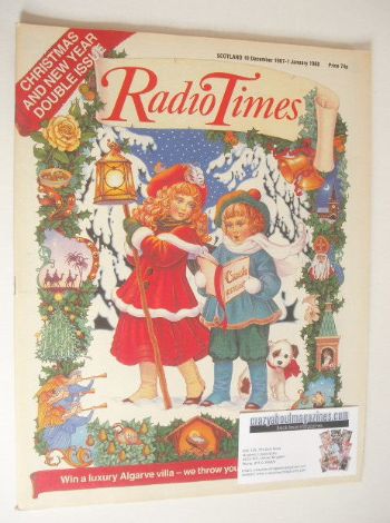 Radio Times magazine - Christmas And New Year Issue (19 December 1987 - 1 January 1988, Scotland Edition)