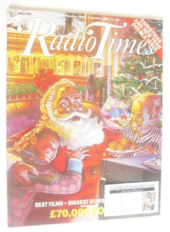 Radio Times magazine - Christmas and New Year Issue (22 December 1990 - 4 January 1991)