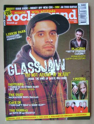 Rock Sound magazine - Daryl Palumbo cover (April 2003)