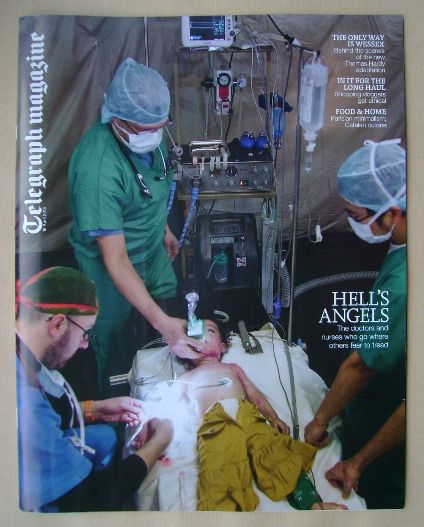 Telegraph magazine - Doctors and Nurses cover (18 April 2015)