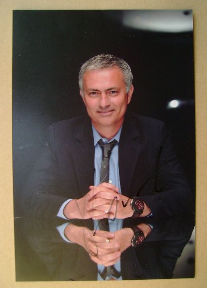 Jose Mourinho autograph