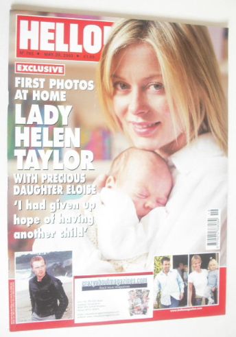 Hello! magazine - Lady Helen Taylor and daughter Eloise cover (20 May 2003 - Issue 765)