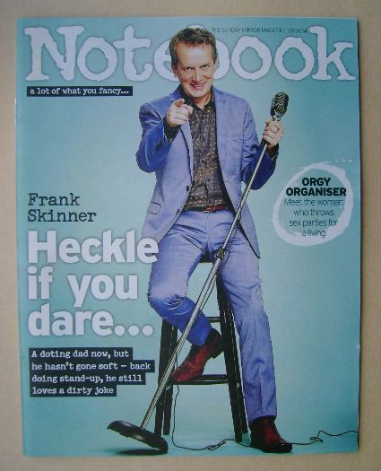 Notebook magazine - Frank Skinner cover (27 April 2014)