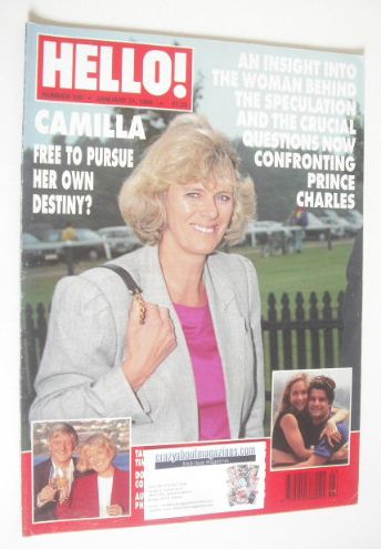 Hello! magazine - Camilla Parker Bowles cover (21 January 1995 - Issue 339)