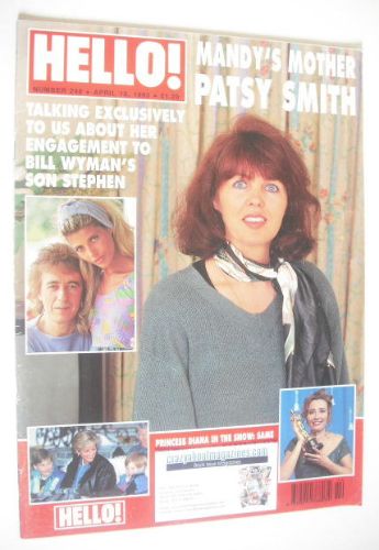 Hello! magazine - Patsy Smith cover (10 April 1993 - Issue 248)