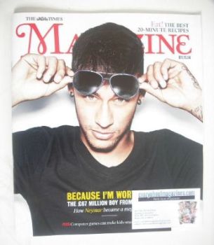 The Times magazine - Neymar cover (1 November 2014)