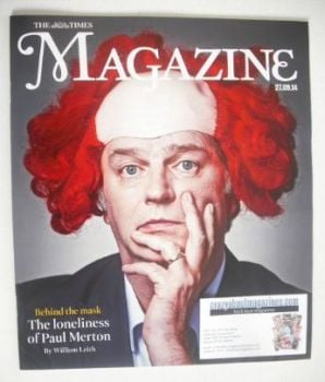 The Times magazine - Paul Merton cover (27 September 2014)