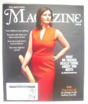 The Times magazine - Muriel Demarcus cover (11 January 2014)
