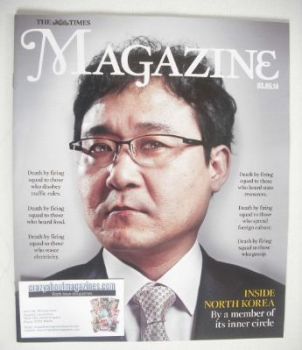 The Times magazine - Jang Jin-sung cover (3 May 2014)