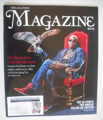 The Times magazine - Dennis Rodman cover (2 November 2013)
