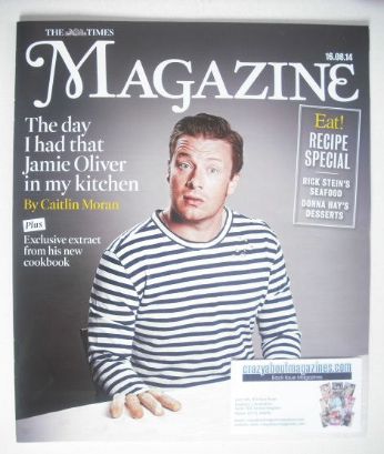 The Times magazine - Jamie Oliver cover (16 August 2014)