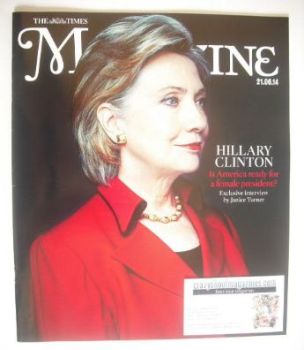 The Times magazine - Hillary Clinton cover (21 June 2014)
