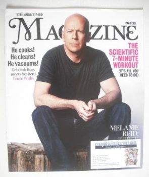 The Times magazine - Bruce Willis cover (20 July 2013)