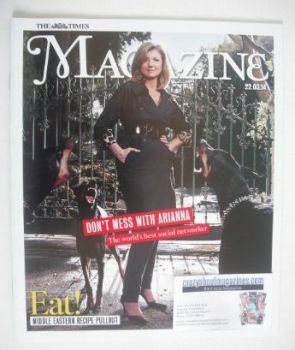 The Times magazine - Arianna Huffington cover (22 March 2014)