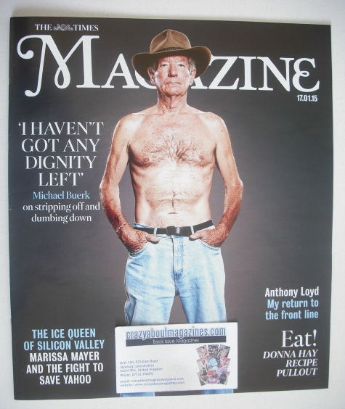 The Times magazine - Michael Buerk cover (17 January 2015)