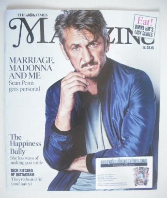 The Times magazine - Sean Penn cover (14 March 2015)