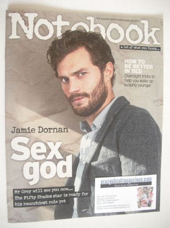 Notebook magazine - Jamie Dornan cover (8 February 2015)