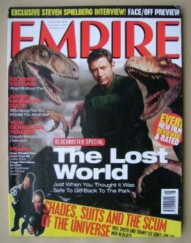 Empire magazine - Jeff Goldblum cover (August 1997 - Issue 98)