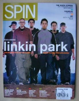 Spin magazine - Linkin Park cover (May 2003)