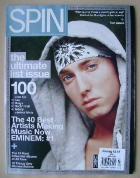 Spin magazine - Eminem cover (April 2003)