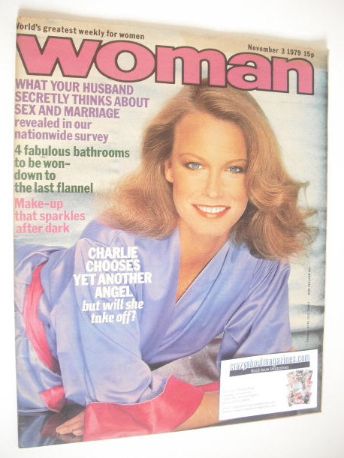 <!--1979-11-03-->Woman magazine - Shelley Hack cover (3 November 1979)