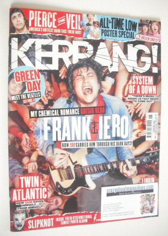 Kerrang magazine - Frank Iero cover (2 May 2015 - Issue 1566)