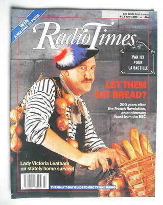 <!--1989-07-08-->Radio Times magazine - Gorden Kaye (8-14 July 1989)