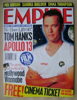 Empire magazine - Tom Hanks cover (October 1995 - Issue 76)